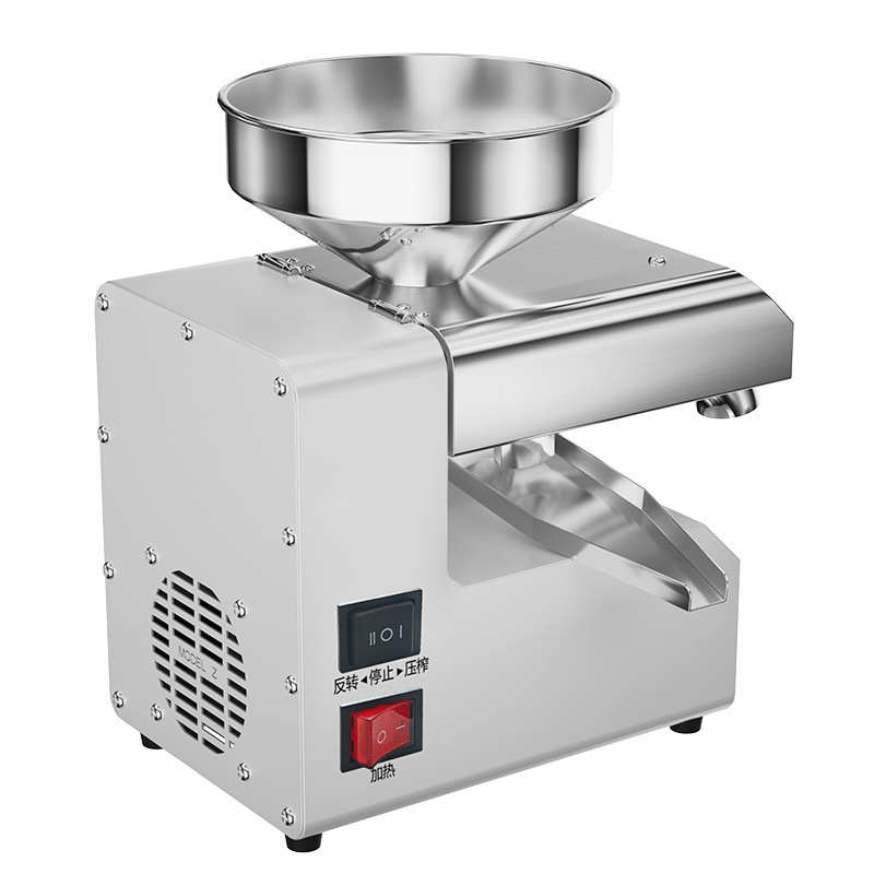 直播代发R6榨油机不锈钢家用榨油机小型商用榨油机oil press