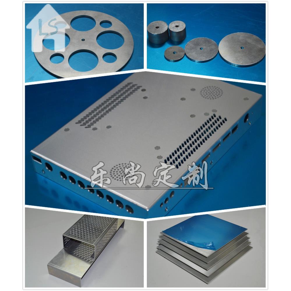 60615052硬铝板激光切割仪器铝合金机箱壳体面板加工个性氧化喷涂