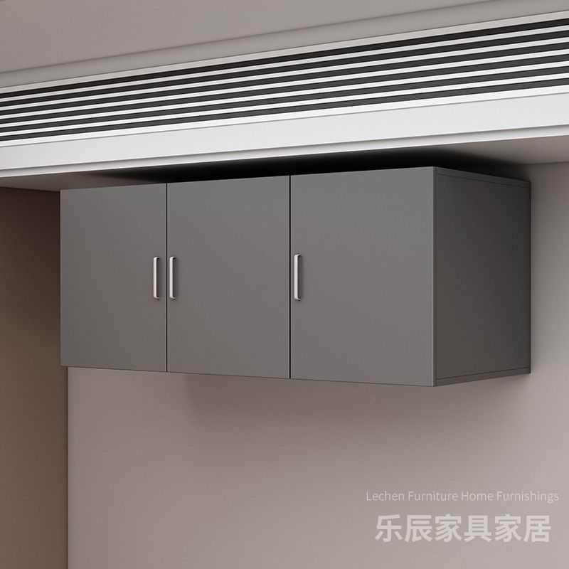 衣柜顶柜吊柜壁柜墙上挂柜储物柜橱柜挂墙免打孔吊柜阳台置物柜子