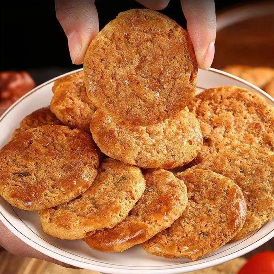 正宗鸡仔饼手工传统饼干 干广东特产糕点鸡子饼名小吃酥软广州便