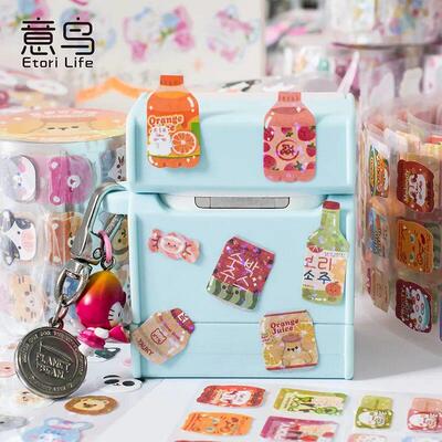 Etori Life 1Roll/Box Instagram Cute Cartoon Animal Guka Tape