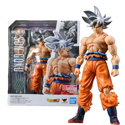 Anime 28 style Dragon Ball White Haired Son Goku Action Figu