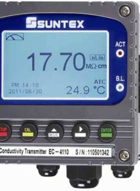 suntex上泰EC4110电导率仪表 RO超纯冷却锅炉水电阻率测定仪
