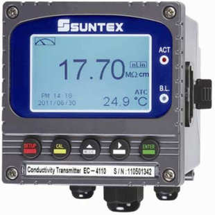 suntex上泰EC4110电导率仪表 RO超纯冷却锅炉水电阻率测定仪