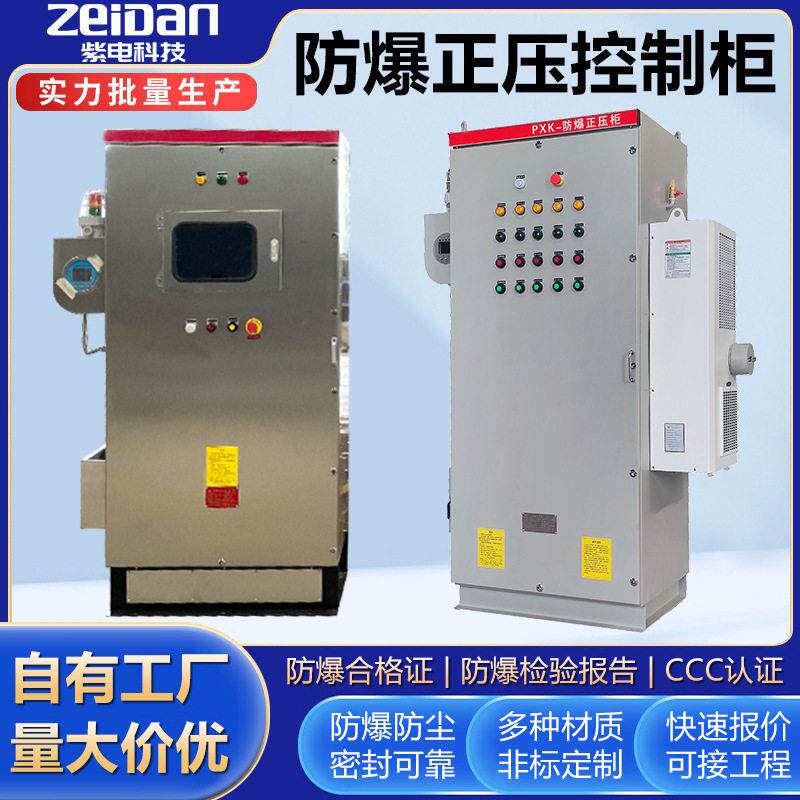 厂家定制防爆正压柜控制柜不锈钢控制化感应加热电器控制柜设备