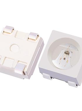 505050带IC05七彩带IC快商闪慢闪LED贴片灯珠内置IC发光二级厂管