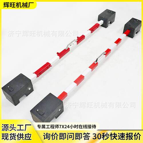 铁路轨道用放流枕木PR-00型便携式橡胶带自锁卡轨双头防溜车枕木