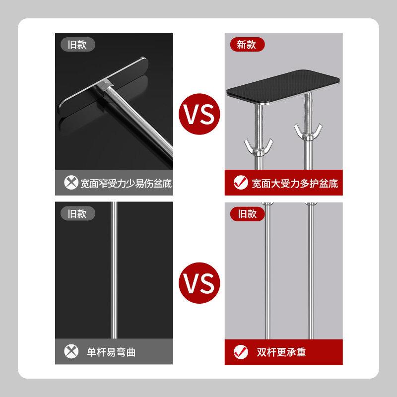 厨房台下盆支撑架洗菜盆大单水槽固定挂件方盆防脱落免打孔不锈钢