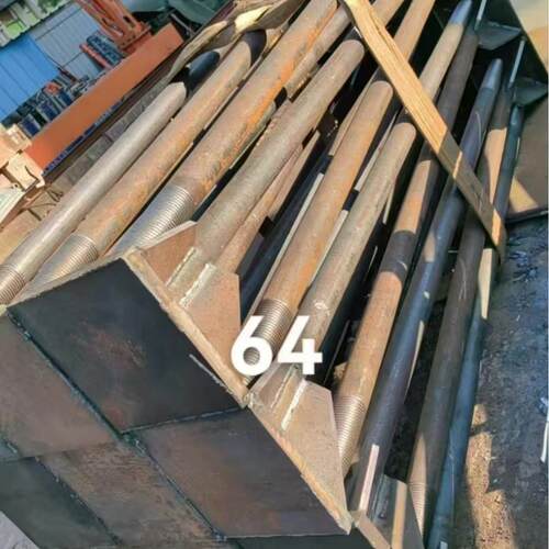 地脚螺栓连接件 M24 M39 M30 材质Q355B高强度地脚螺栓笼7字 L型