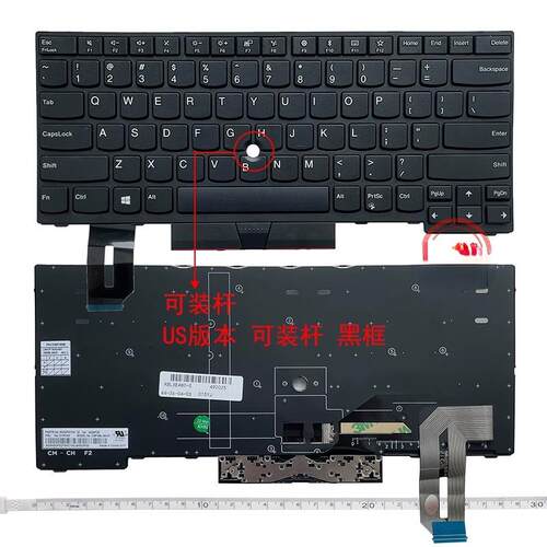 全新E480 L480 T480S L380 R480 E490键盘X280 A285 X390 X395