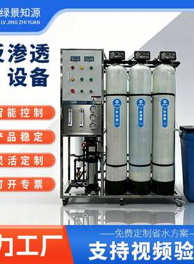级反渗透设备工业纯净水设备去离子水制水机大型纯化水系统定制