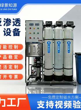 级反渗透设备工业纯净水设备去离子水制水机大型纯化水系统定制