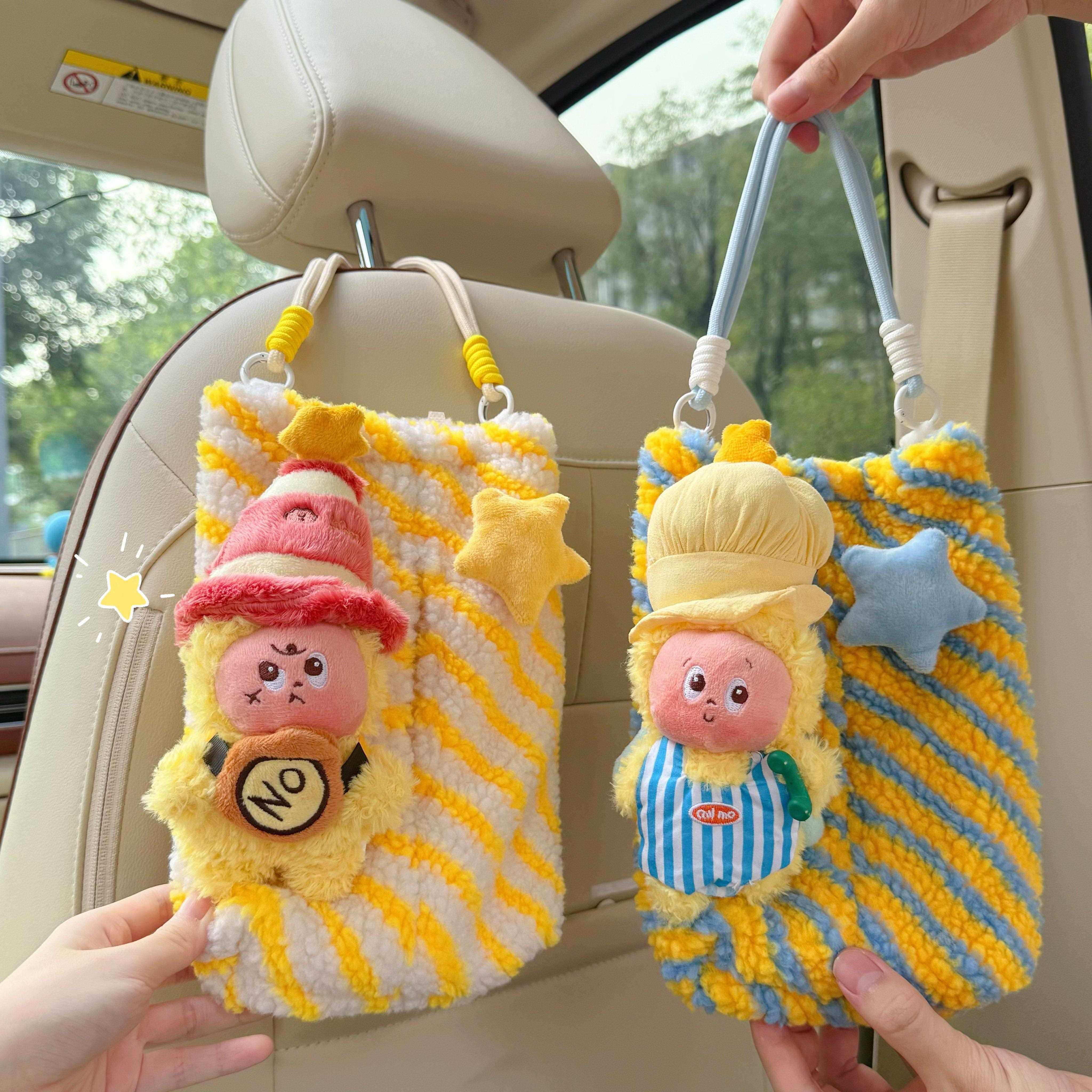 新款星星人车载纸巾盒可爱纸抽盒车内装饰品挂式抽纸袋汽车用品女,汽车用品/电子/清洗/改装,车用纸巾盒/套,淘宝优惠券,粉丝福利购,淘宝优惠卷