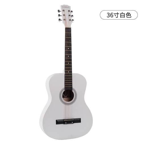 正品30寸儿童学生学民木吉他谣36寸新手练习琴角复古圆初乐器送全