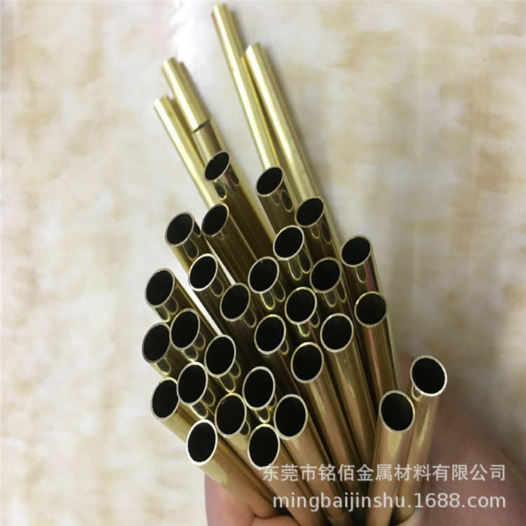 现货供应H65黄铜毛细管 小直径黄铜圆管 可零售 切割 精密黄铜管
