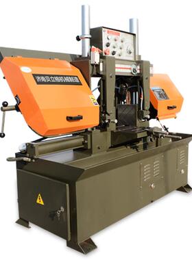 山东供应双立柱卧式小型金属带锯床GZ4230