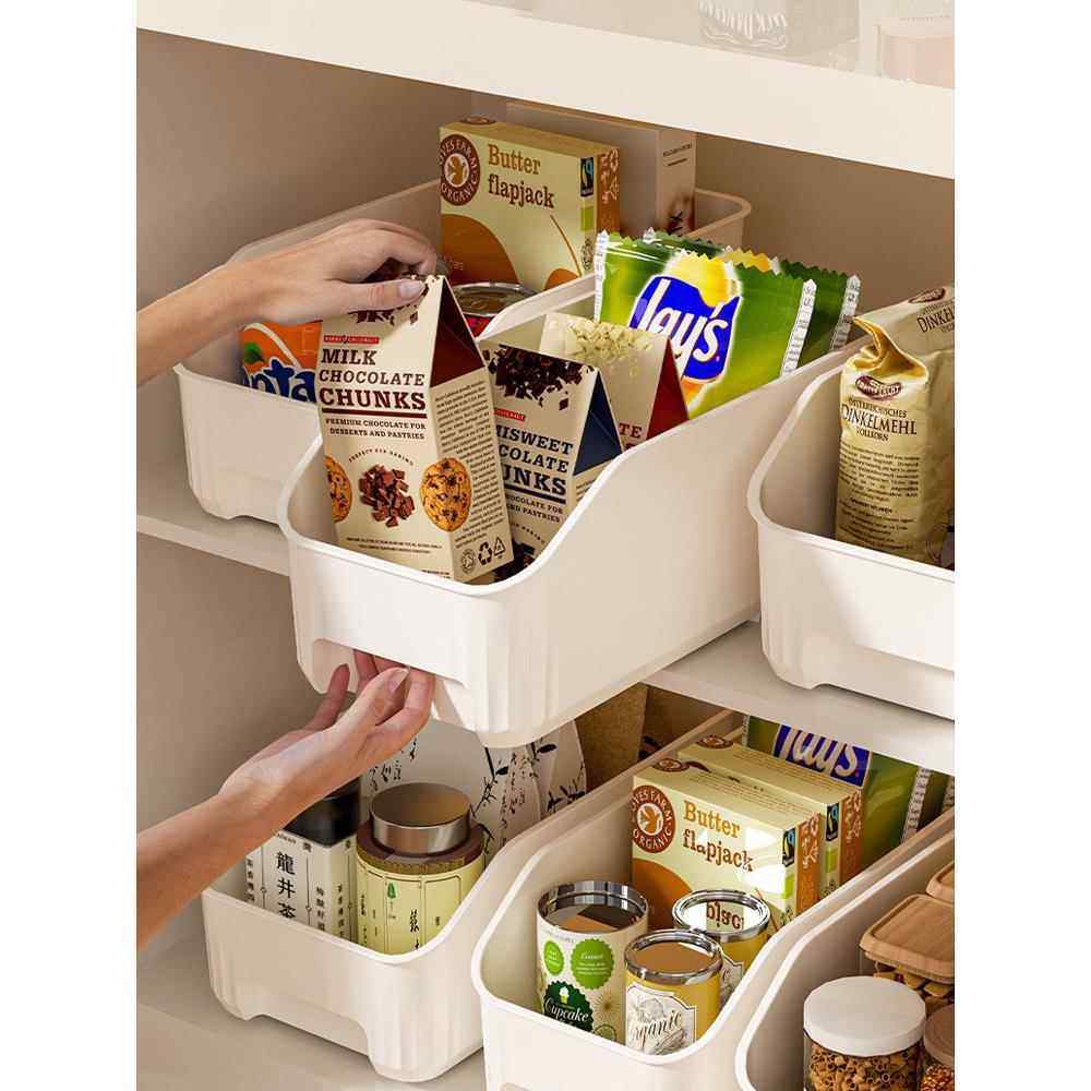 橱柜整理杂物零食调料筐卫生间置物架家用神器整理厨房收纳篓,收纳整理,桌面收纳盒,淘宝优惠券,粉丝福利购,淘宝优惠卷