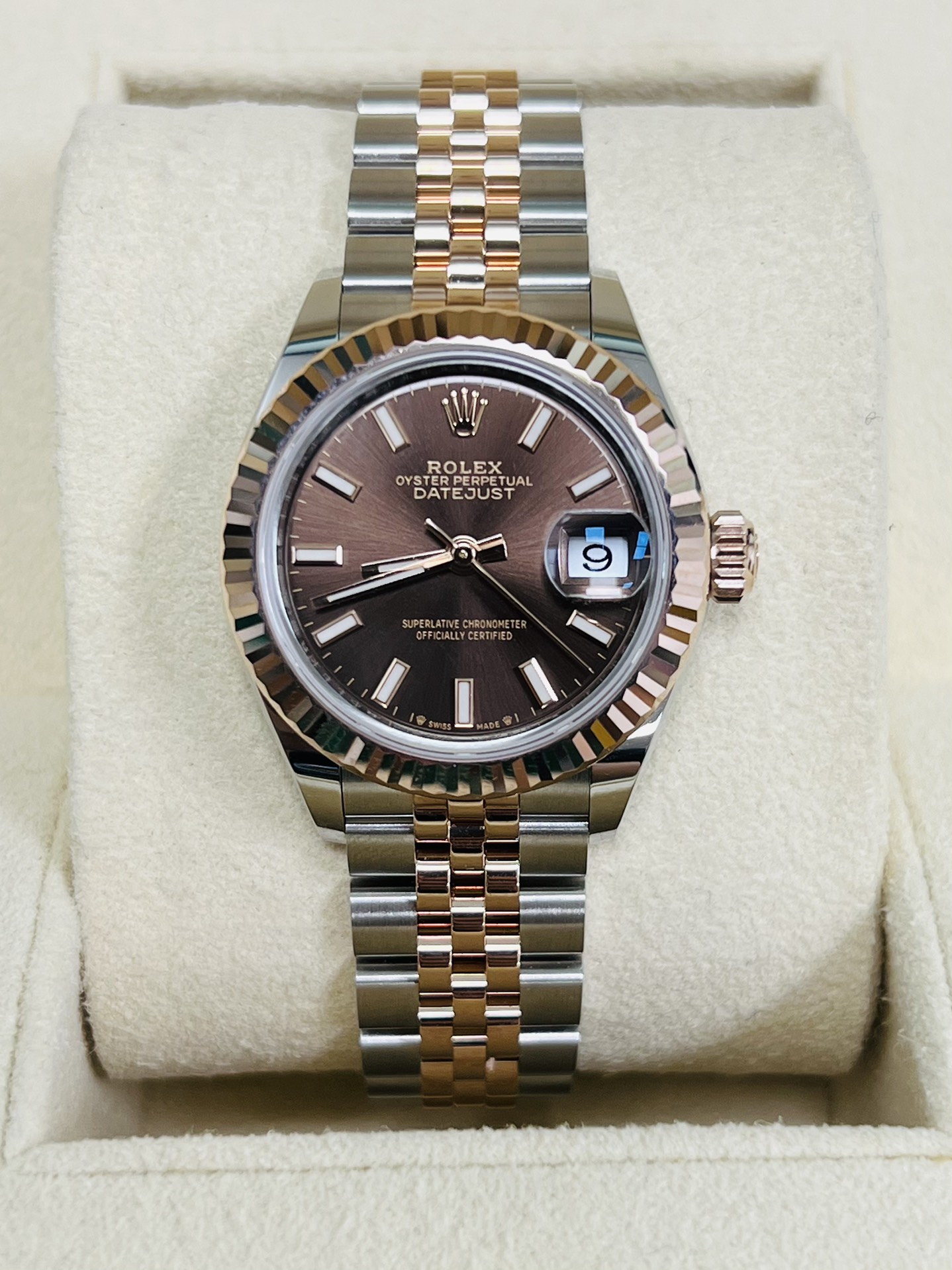 [9.8新]劳力士日志型间金自动机械女士腕表m279171-0017