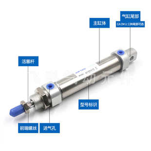 MI32X330X340X350X360X370X380X390S SCM 迷你气缸MIC