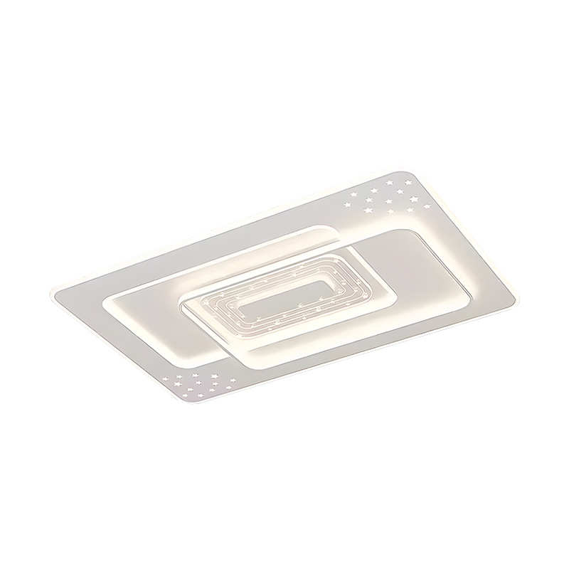 2025新款客厅灯现代简约LED星空吊灯吸顶灯组合全屋套餐中山灯具