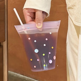 水钻矽胶袋饭盒水果保鲜袋耐高温食品级咖啡杯可携式矽胶杯便当盒