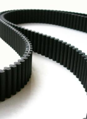 DA14M3皮500双面同齿同步带253480 齿橡胶圆弧齿步带传动带带输送