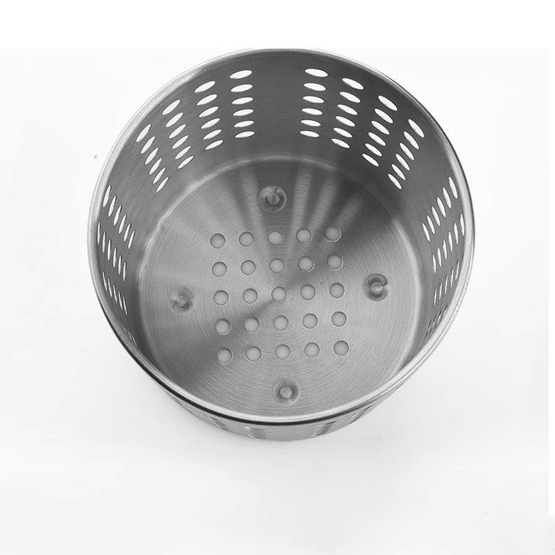 筷筒不锈钢筷子筒筷子篓沥水筷子笼签子桶串串香竹签筒不绣钢收纳