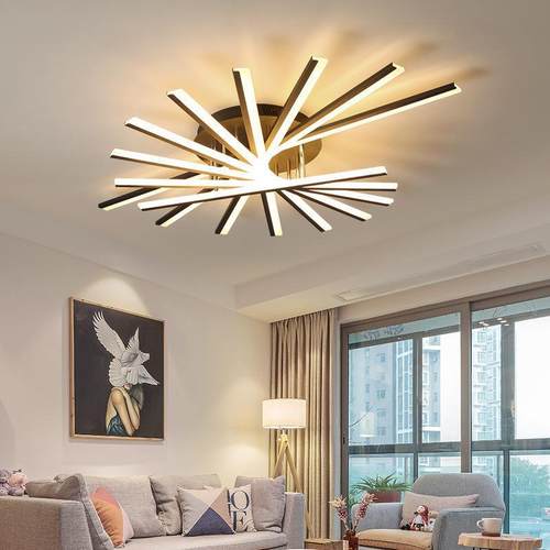 客厅灯2025年新款大厅主灯北欧卧室房间简约现代大气家用吸顶灯具