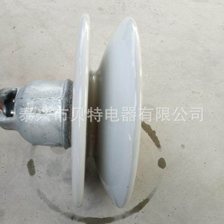 供应 盘形悬式陶瓷绝缘子XWP2-70瓷瓶绝缘子 蝶式高压瓷瓶