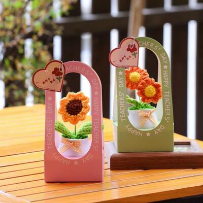新款 教师节礼物送走心花束女生实用礼品手工diy创意送幼儿园老师