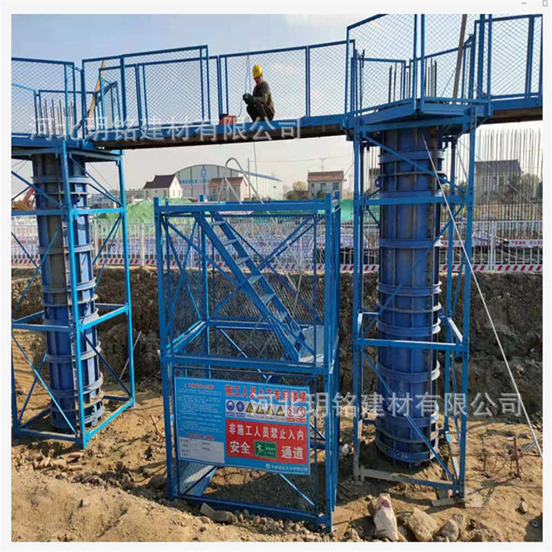安全梯笼爬梯施工重型组合箱式工程深基坑322安全梯笼爬梯现货