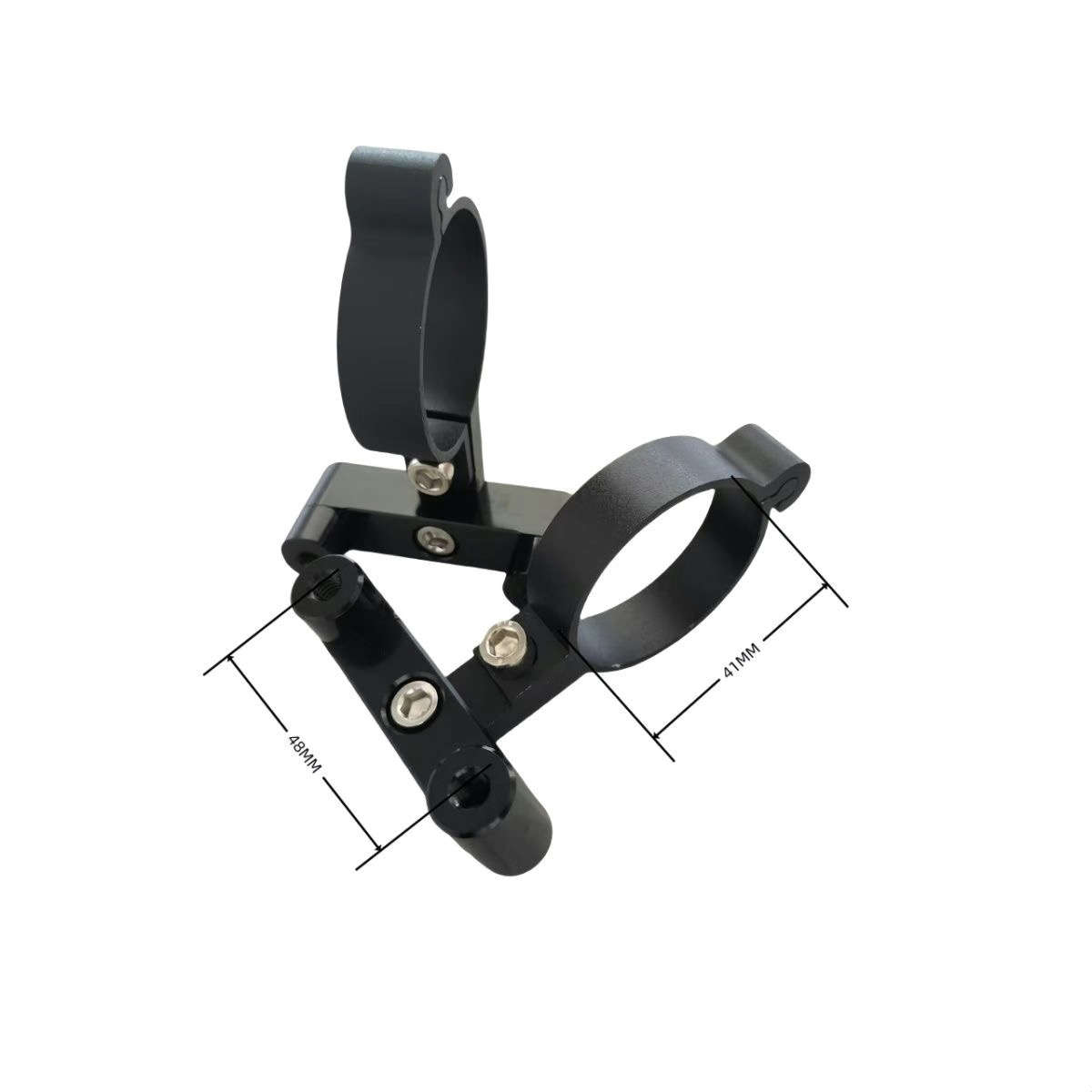 电动车电摩改装前减震铝材泥瓦支架rpm法斯特ls挡泥板31 33芯减震