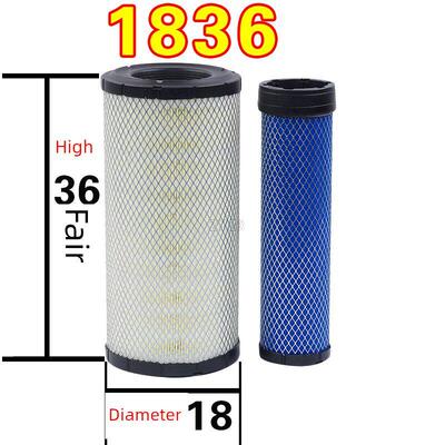 Pu1836适用于叉车叉车装载机挖掘机工程机械空气滤芯滤网