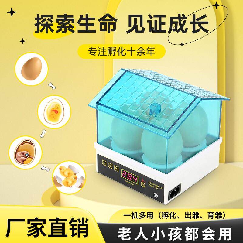 HHD孵蛋器小鸡孵化机孵蛋机小型家用孵化器自动孵化盒水床鸡蛋
