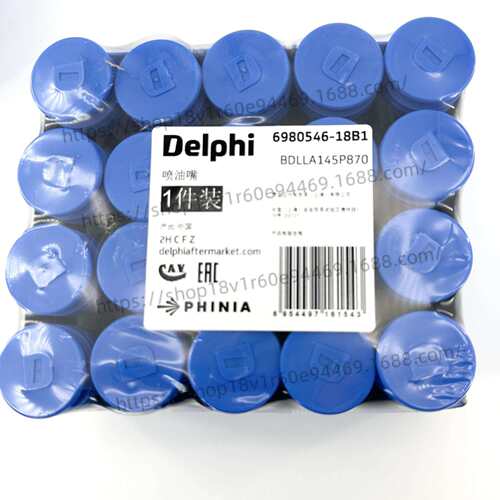 德尔福共轨喷油嘴DLLA145P870 093400-8700适用喷油器095000-5600