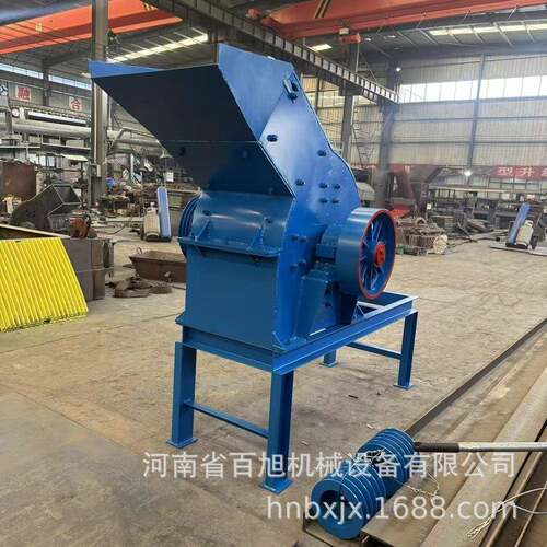 PC400*600锤式破碎机建筑垃圾鹅卵石制砂机混凝土沙石玻璃粉碎机