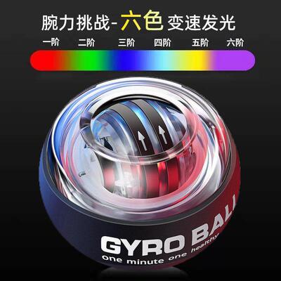 腕力球握力器专业练球手力男式身练臂腕力训练器螺健旋小自启静音