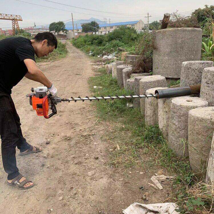 回收废钢管清土钻孔机自来水管过路免开挖打洞疏通管道堵头