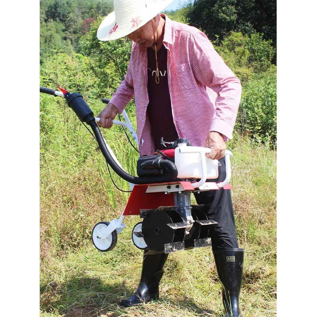 田微耕农用小型开沟LUP耕地翻耕田家用松土打犁地旋耕机机土