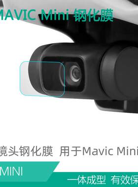 大疆御Mavic Mini2SE镜头保护膜2套装钢化膜高清防爆迷你镜头配件