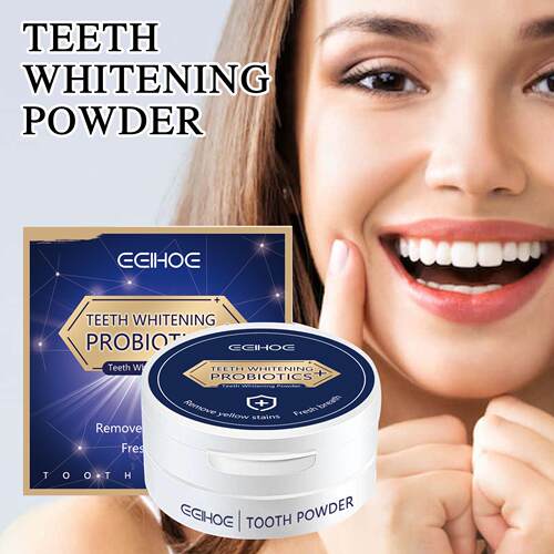EELHOE Dazzling White Tooth Powder for Teeth Cleaning and Wh