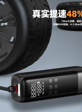 车载线功充气WG02泵双加气迷你便携有车用大率打气泵缸汽车轮胎宝