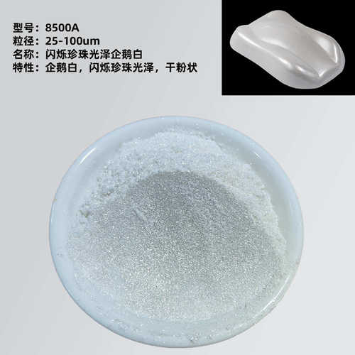 闪粉闪亮珠光高品质银白油漆粉级特珠光涂料水晶银银白注塑水晶高