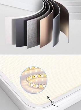 灯超薄无缝隙客厅灯吸顶TIS灯205新款网红简约现代LD凌2晶板E中山