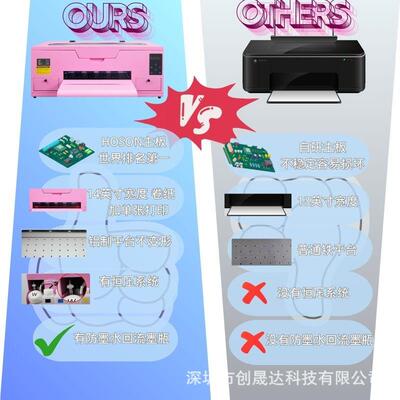 EraSmart跨境热销A3 MaxL热转印打印机纺织服装打印机烫画打印机