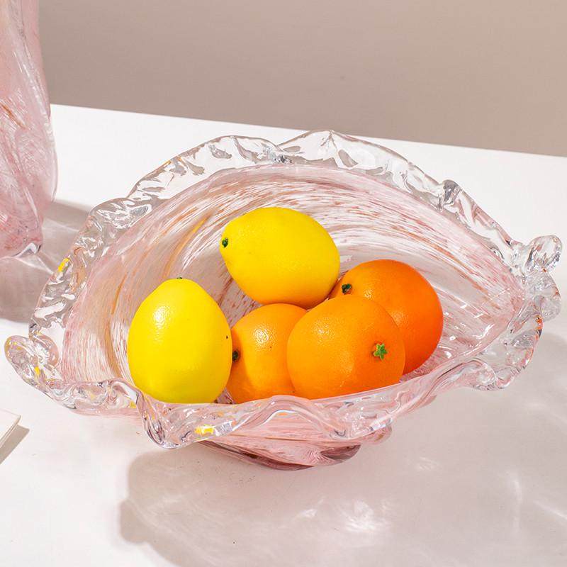 现代轻奢北欧粉色浪花花瓶玄关客厅样板房茶几软装摆件餐桌装饰品,家居饰品,装饰摆件,淘宝优惠券,粉丝福利购,淘宝优惠卷