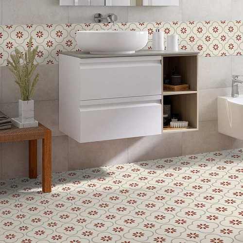 地贴浴室防水贴磨砂洗手间仿防滑厨房防油瓷砖自粘地板贴