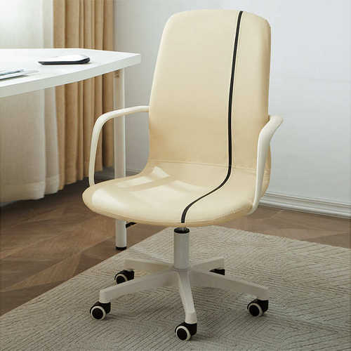 家用办公休闲电脑椅简约舒适久坐卧室宿舍学习椅子升降靠背小转椅