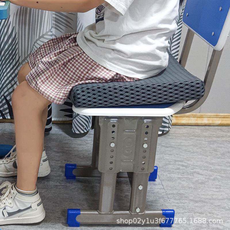 4D空气纤维透气坐垫夏季屁垫办公室久坐学生椅垫子汽车座垫可水洗
