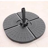 厂家直销批发遮阳伞中柱伞钓鱼伞注水注沙扇形底座水箱便携式 底座